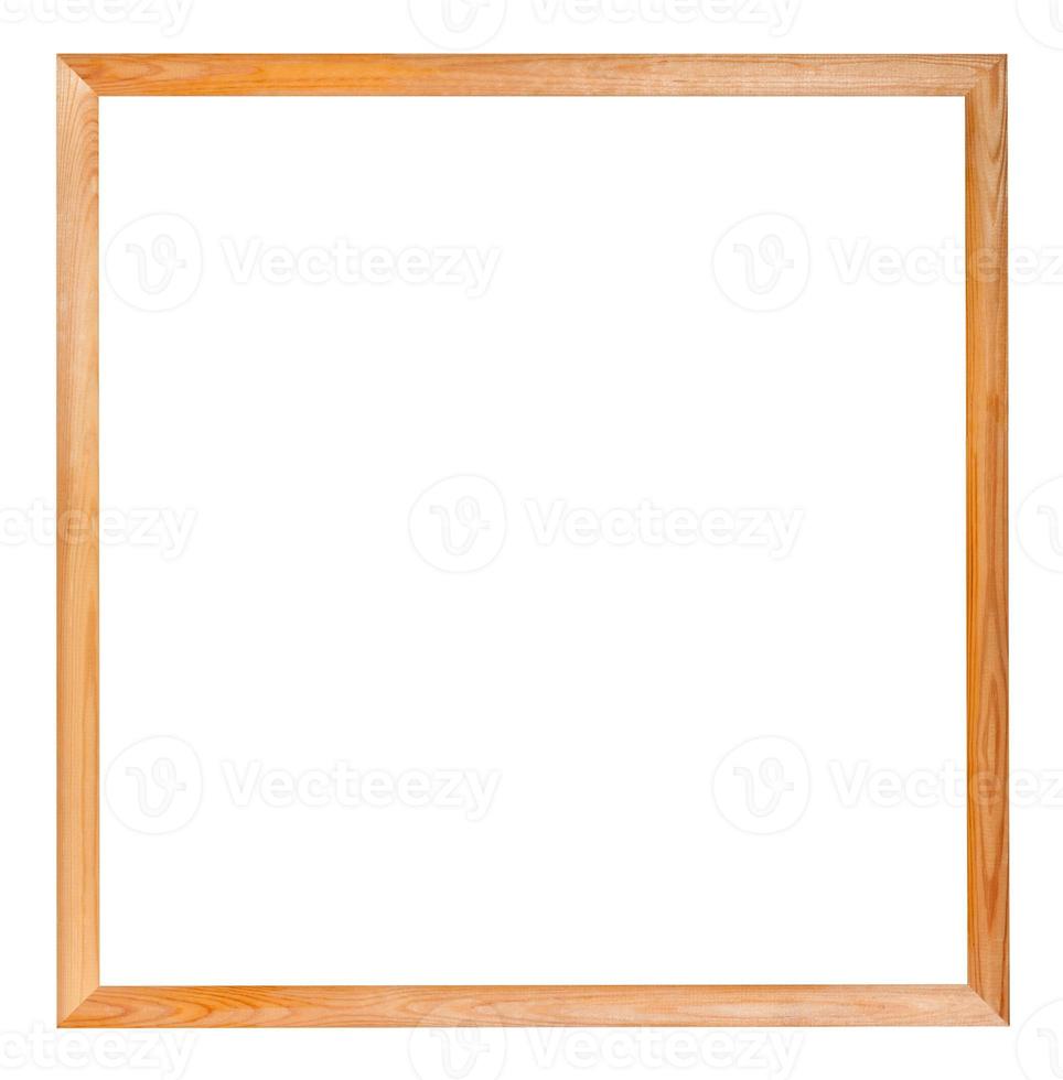 modern simple square narrow wooden picture frame photo