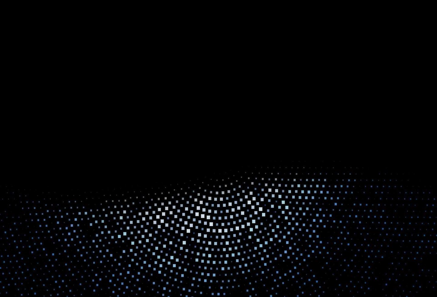 Dark BLUE vector template with crystals, rectangles.