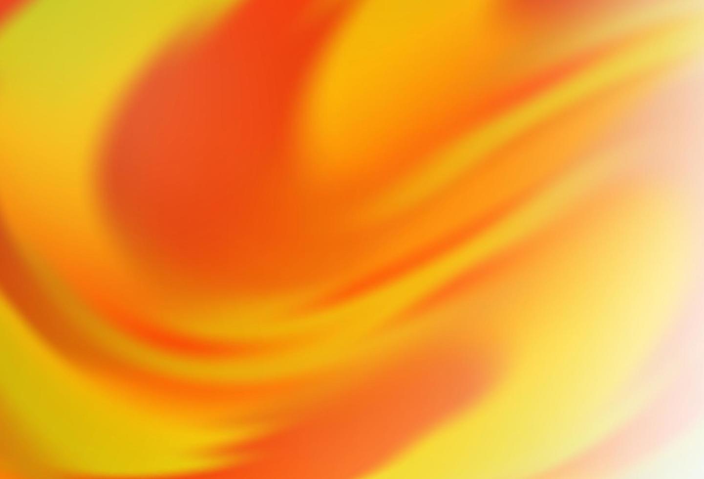 Light Orange vector blurred shine abstract background.