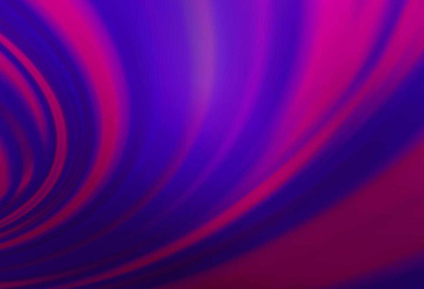 Dark Purple vector background with bubble shapes.