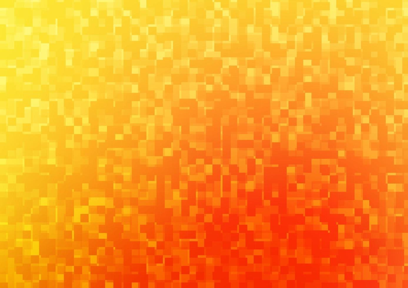 Light Yellow, Orange vector template with crystals, rectangles.