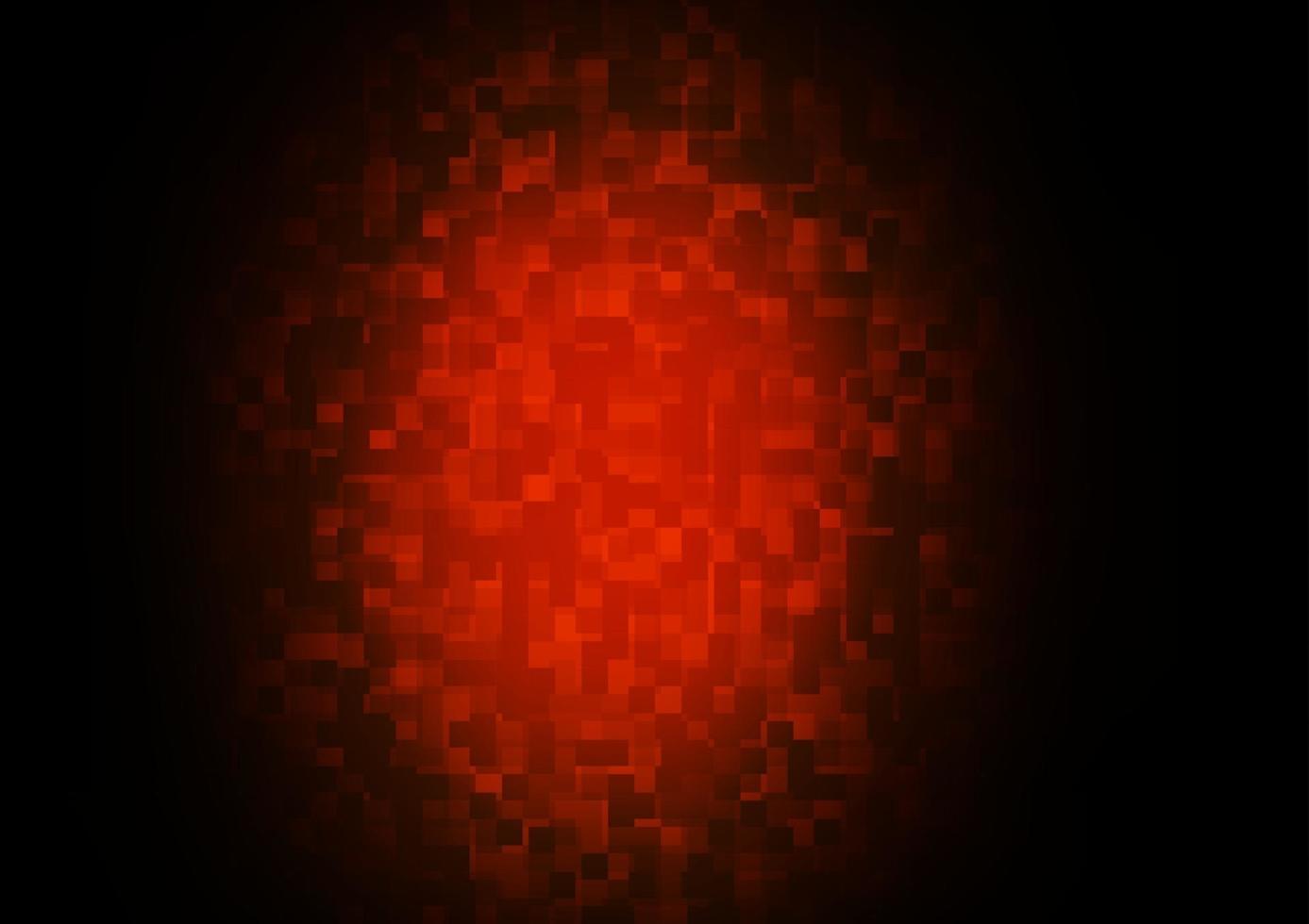 Dark Yellow, Orange vector backdrop with rectangles, squares.