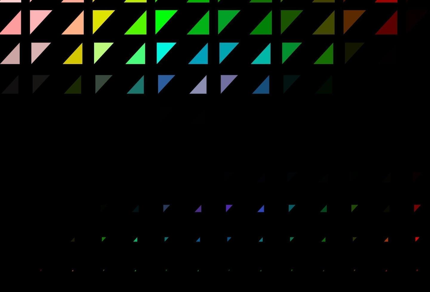 Dark Multicolor, Rainbow vector texture with disks.