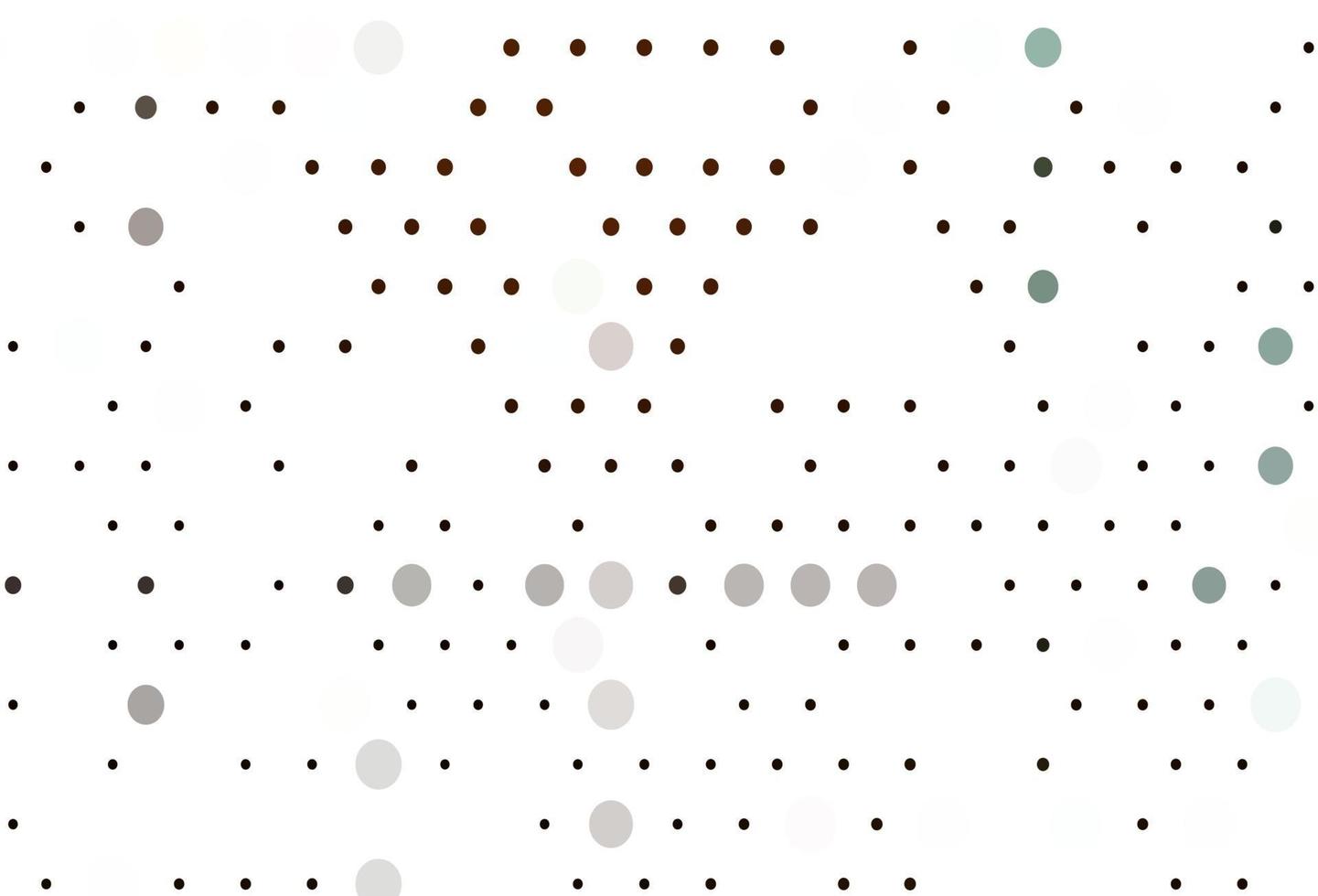 Light Orange vector template with circles.