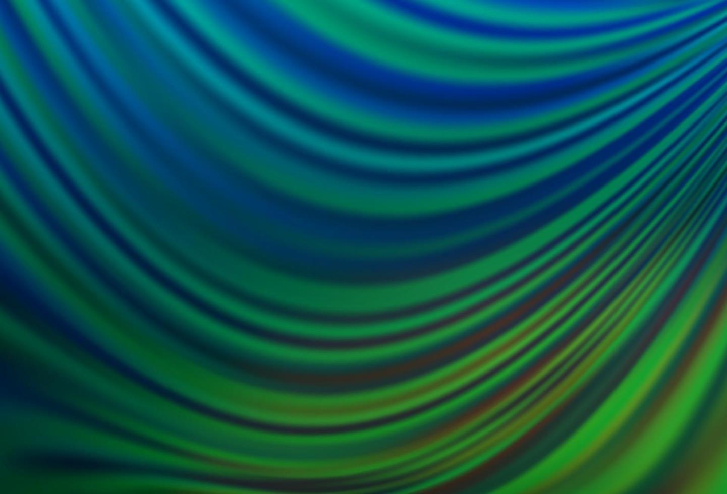 Dark Blue, Green vector template with abstract lines.