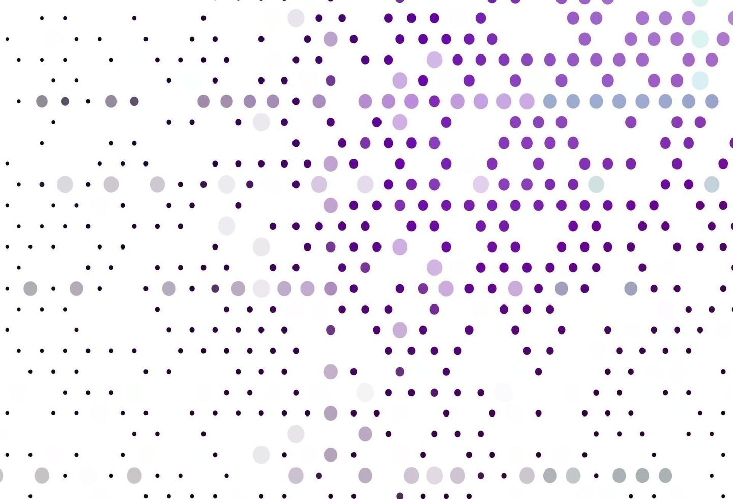 Light Purple vector cover with spots.