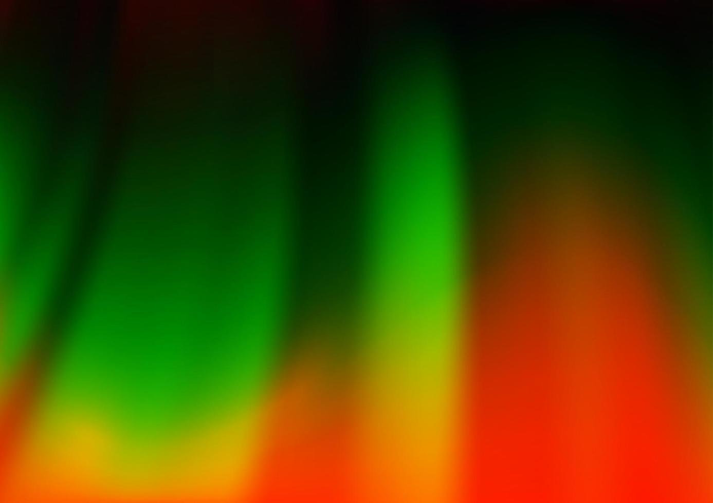 Dark Multicolor, Rainbow vector pattern with curved circles.