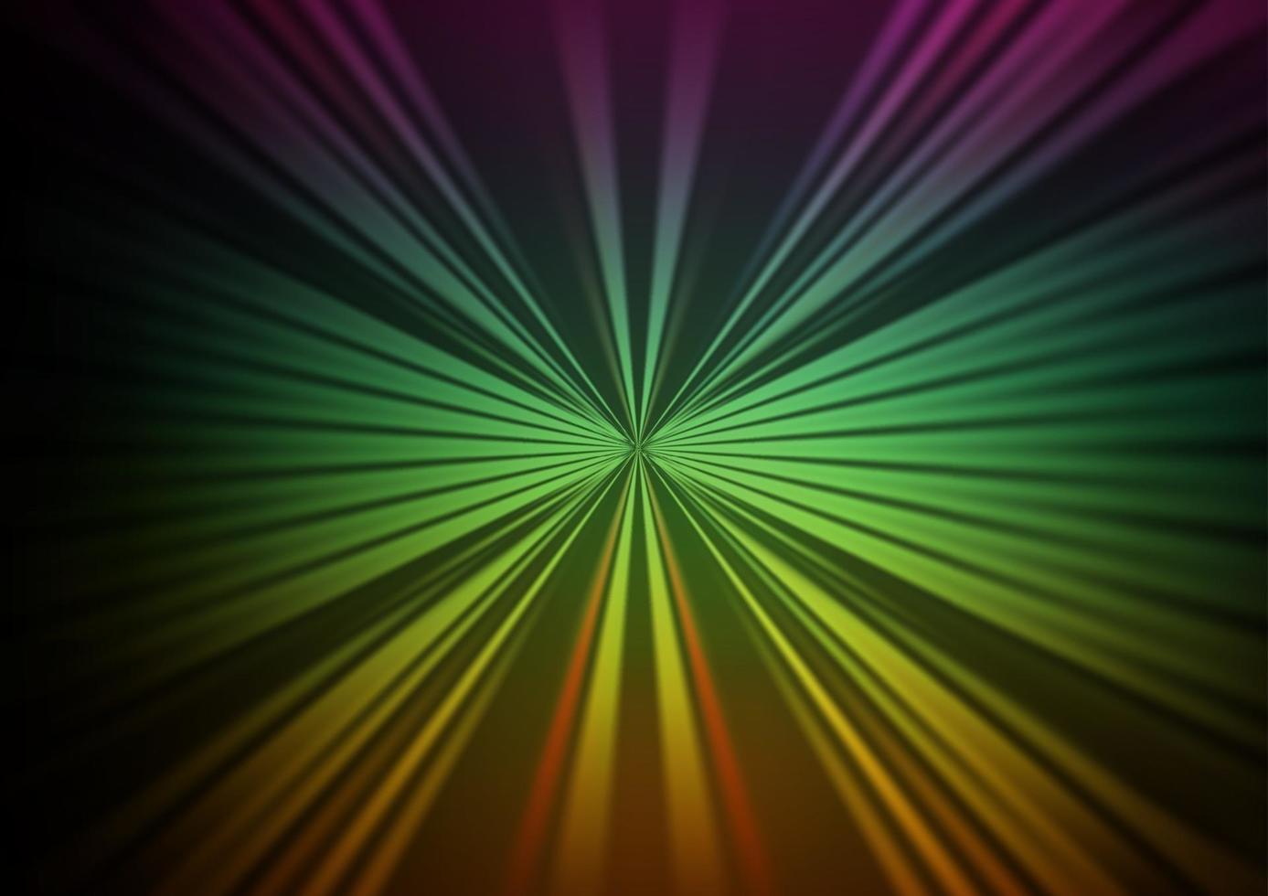 Dark Multicolor, Rainbow vector pattern with narrow lines.