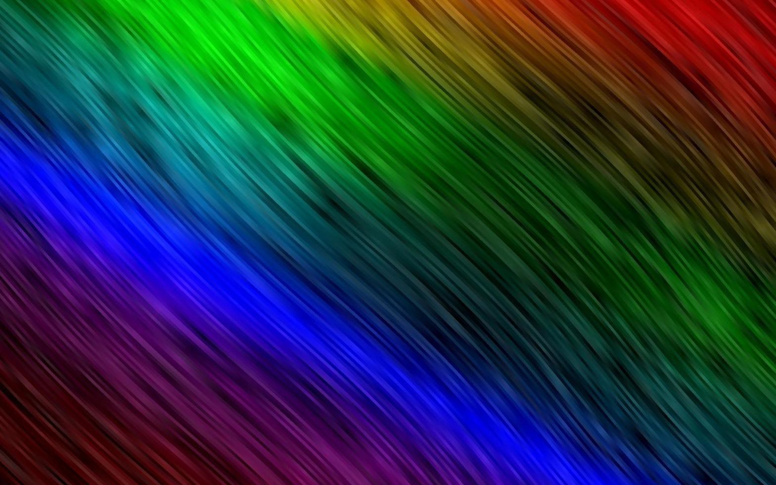 Dark Multicolor, Rainbow vector template with liquid shapes.