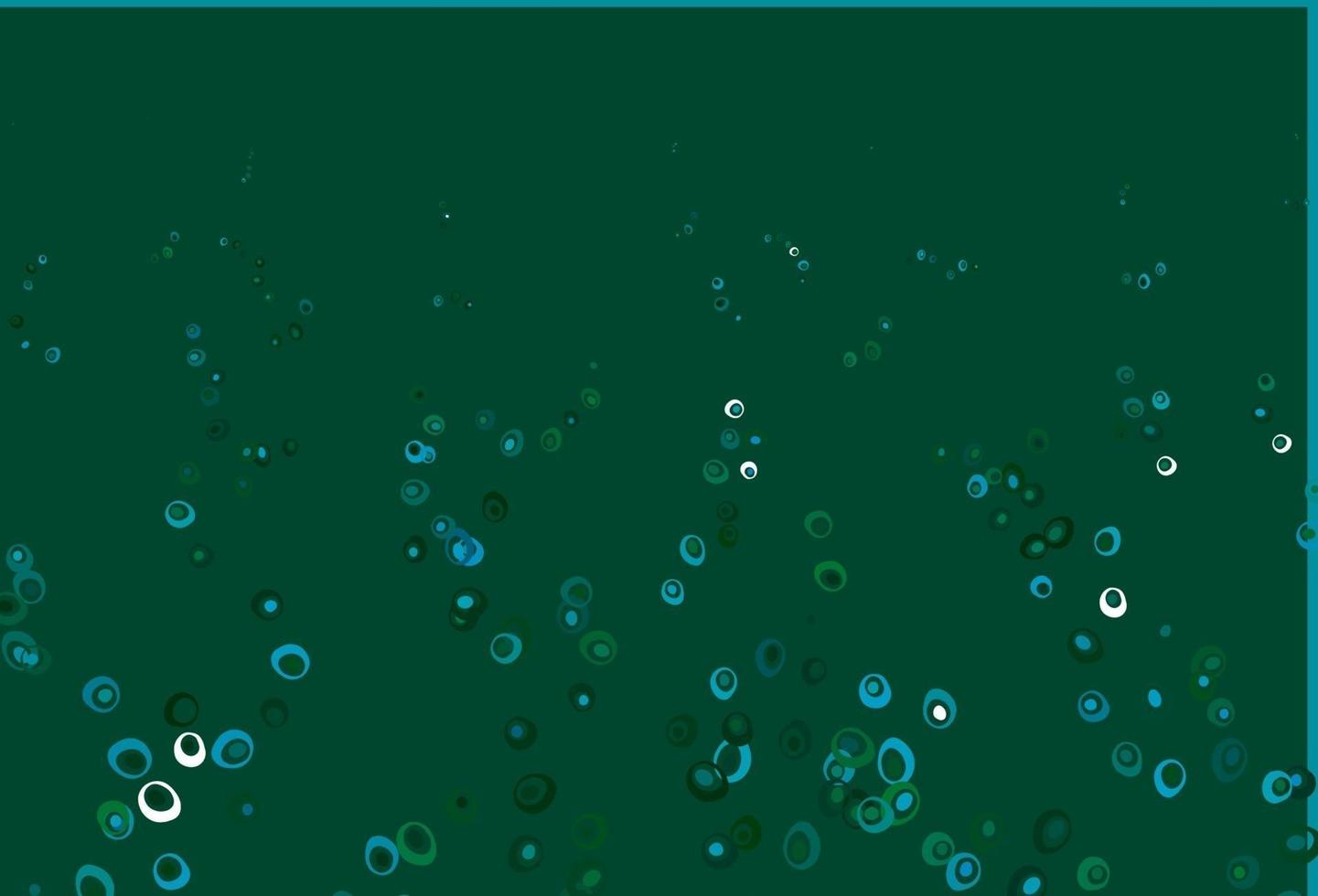 Light Blue, Green vector layout with circle shapes.