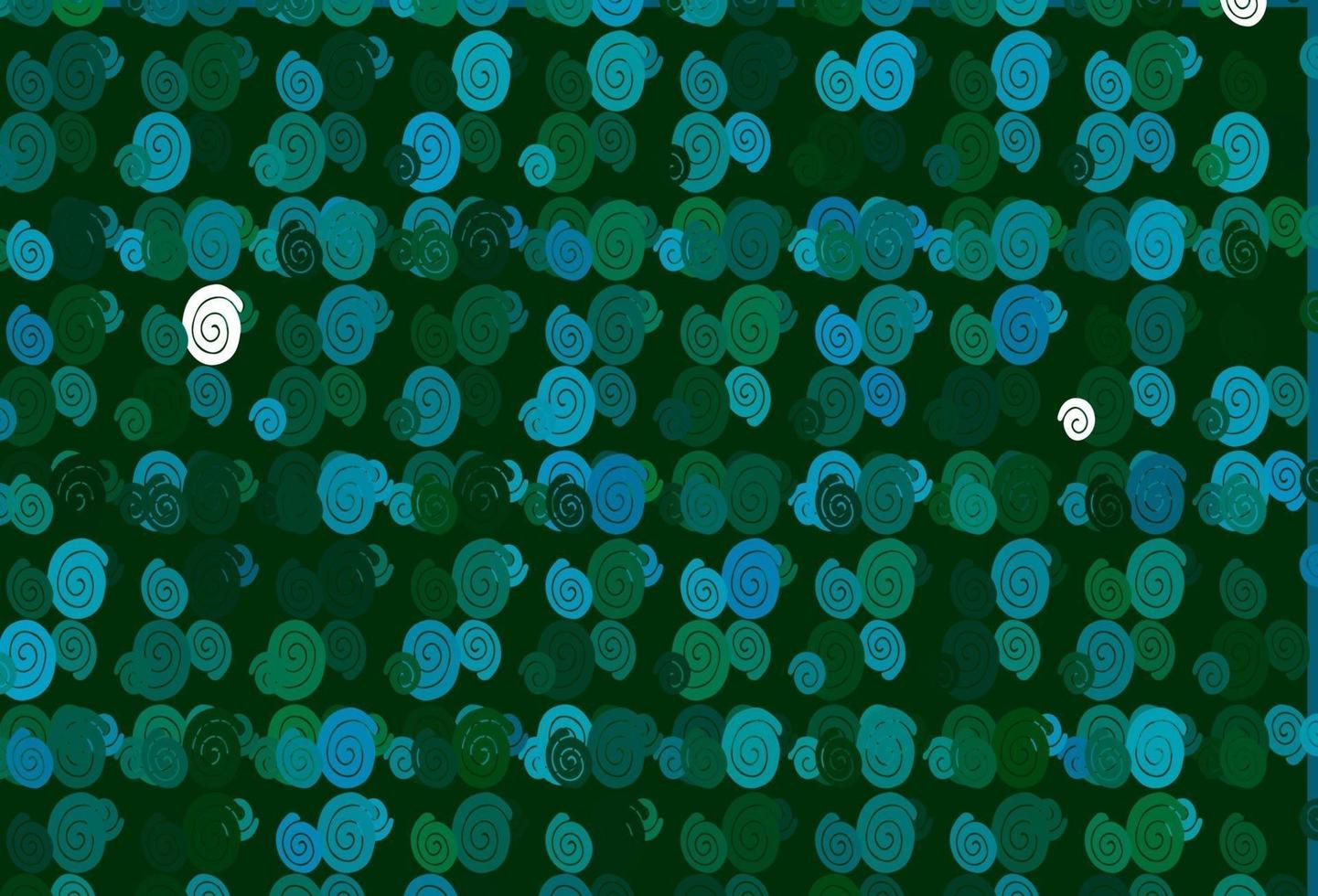 Light Blue, Green vector pattern with lamp shapes.