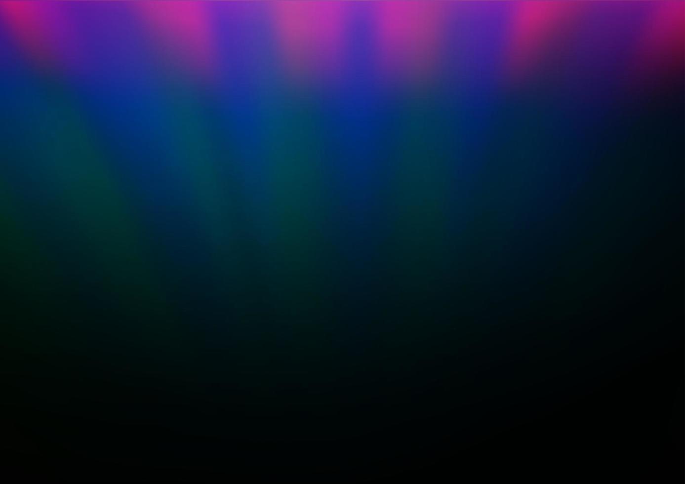 Dark Multicolor, Rainbow vector blur pattern.