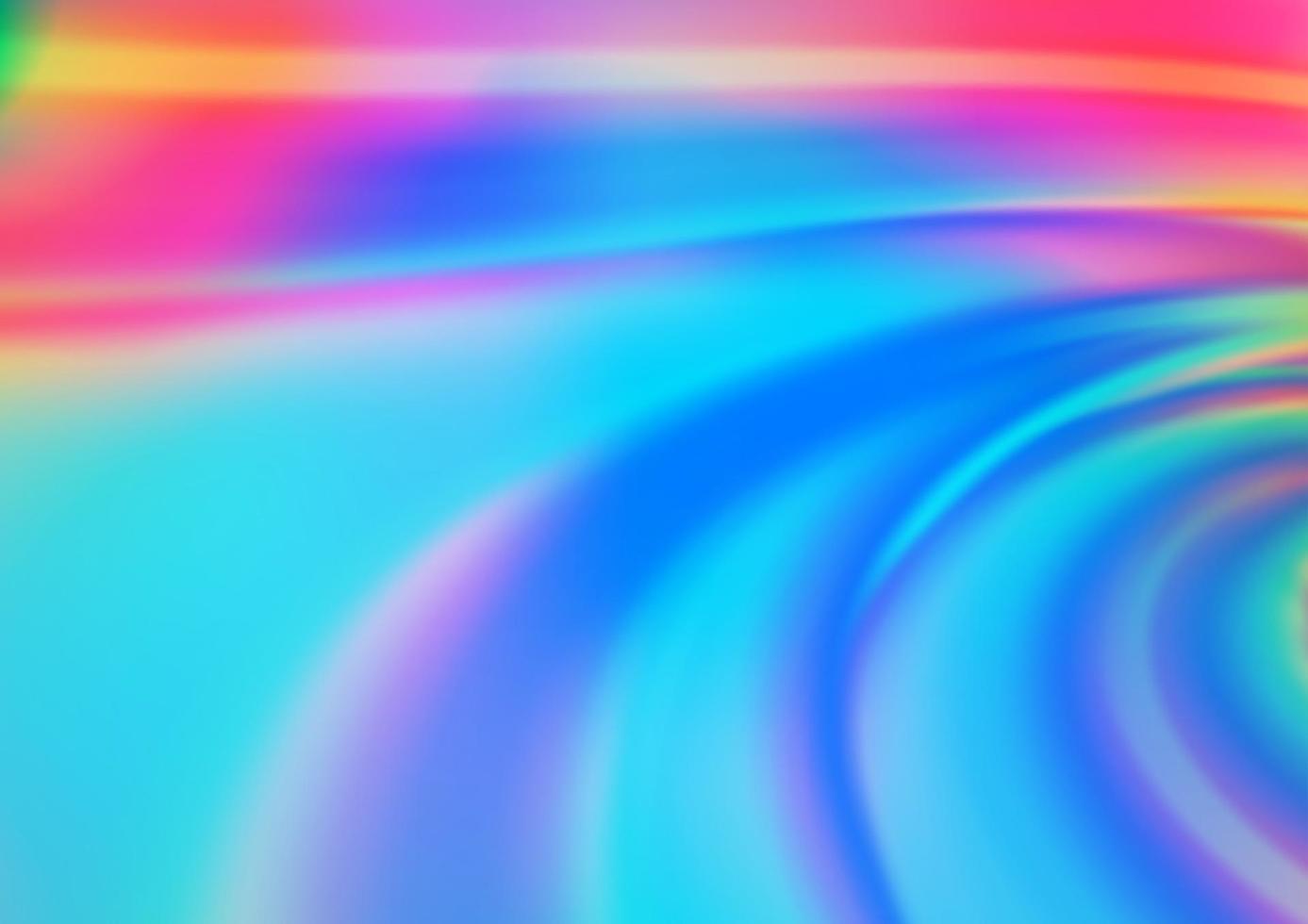 Light Multicolor, Rainbow vector glossy abstract background.