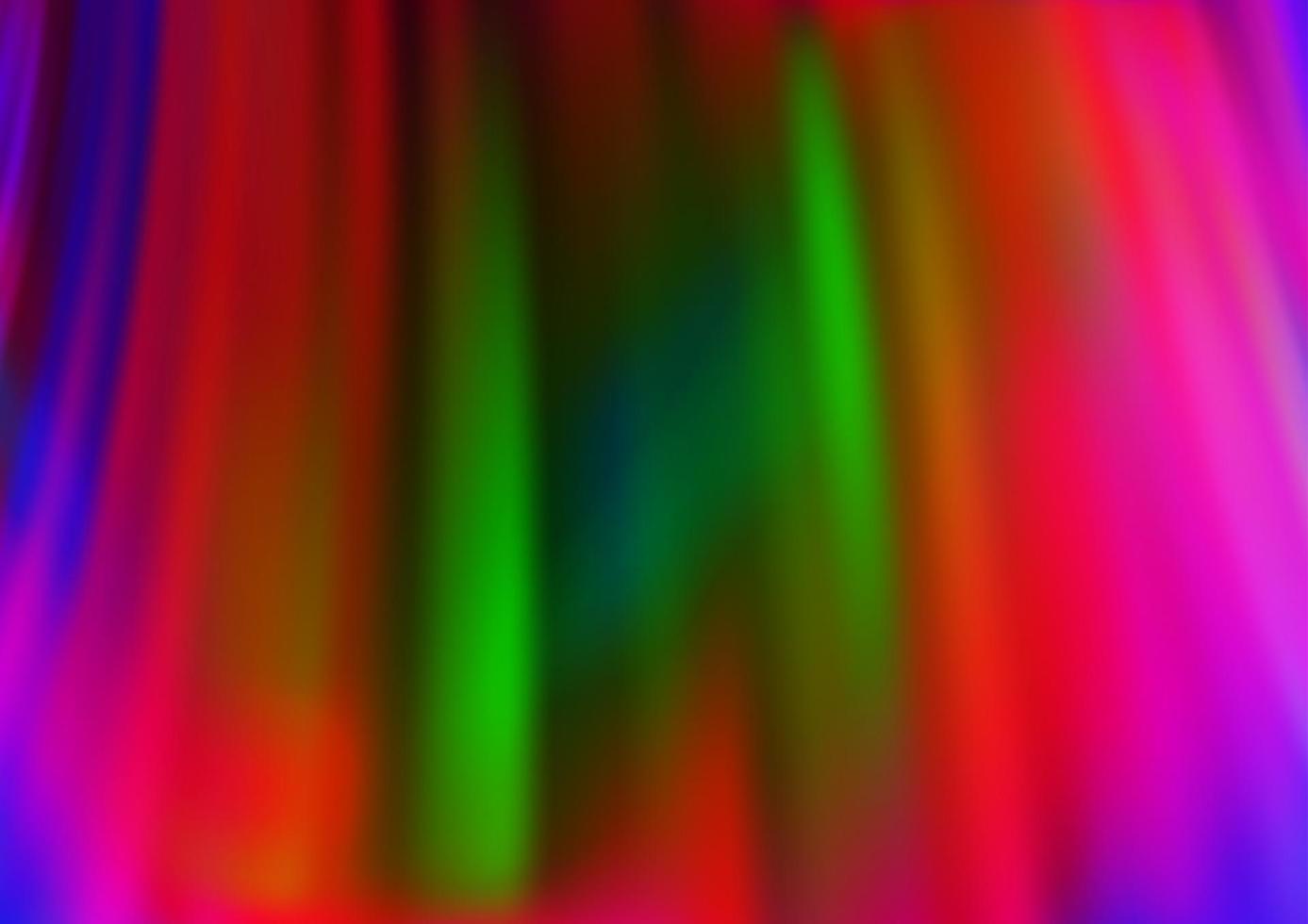 Light Multicolor, Rainbow vector background with bent ribbons.