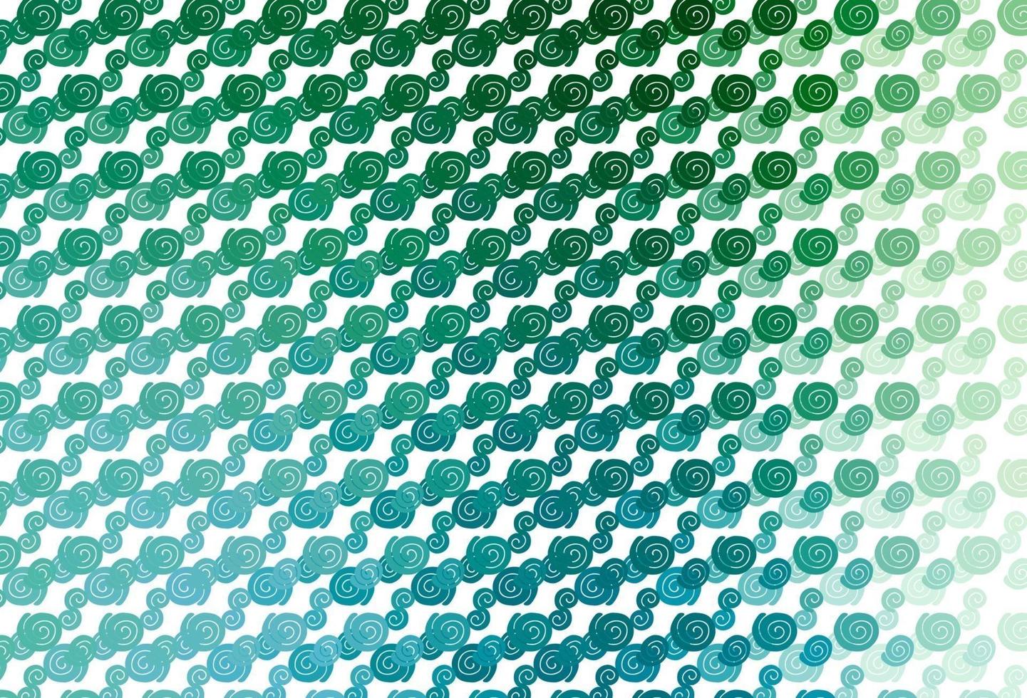 Light Blue, Green vector template with lava shapes.