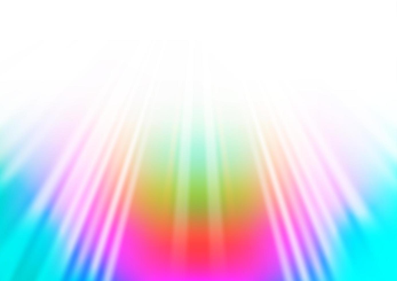 Light Multicolor, Rainbow vector pattern with narrow lines.