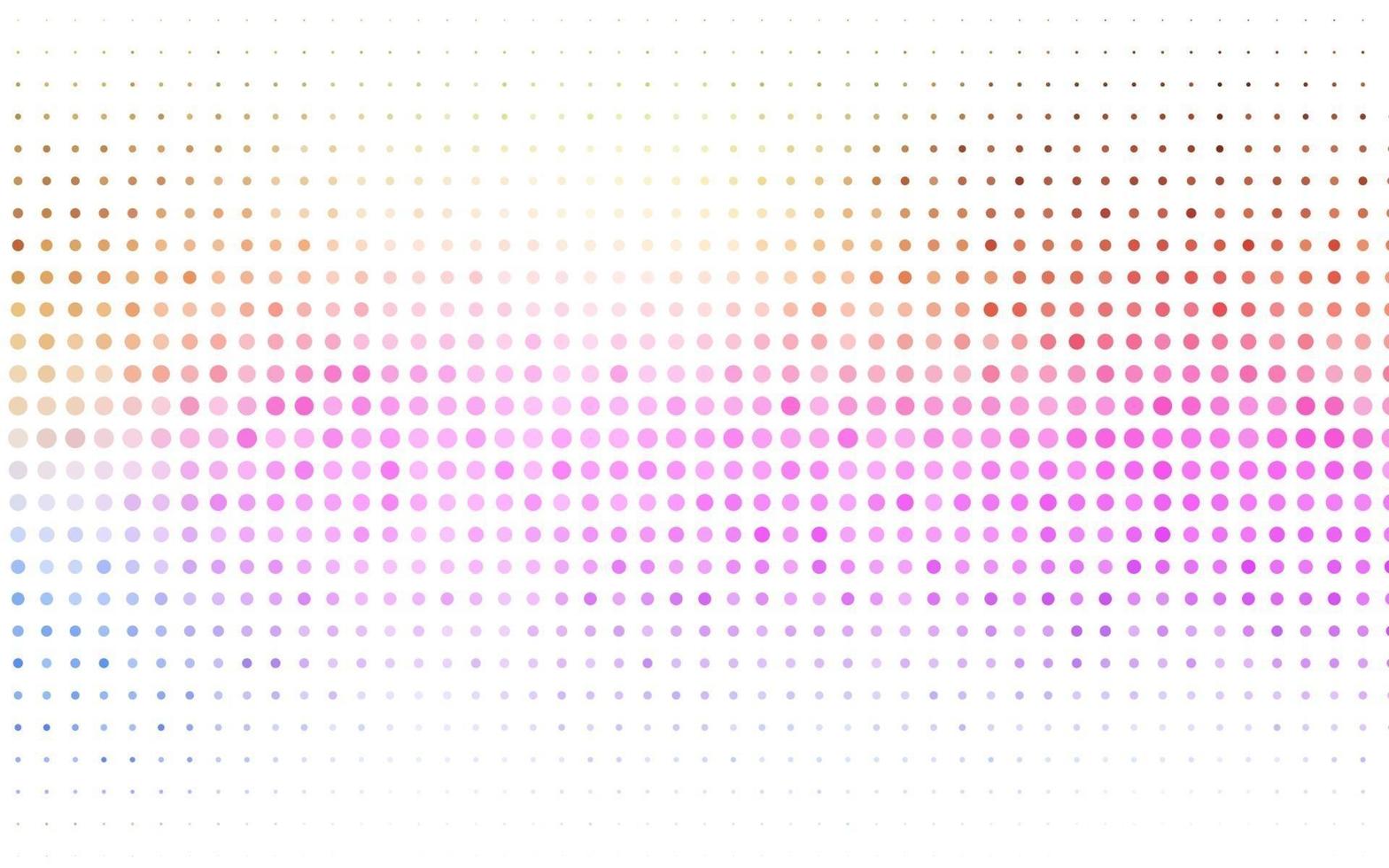 Light Multicolor, Rainbow vector pattern with spheres.