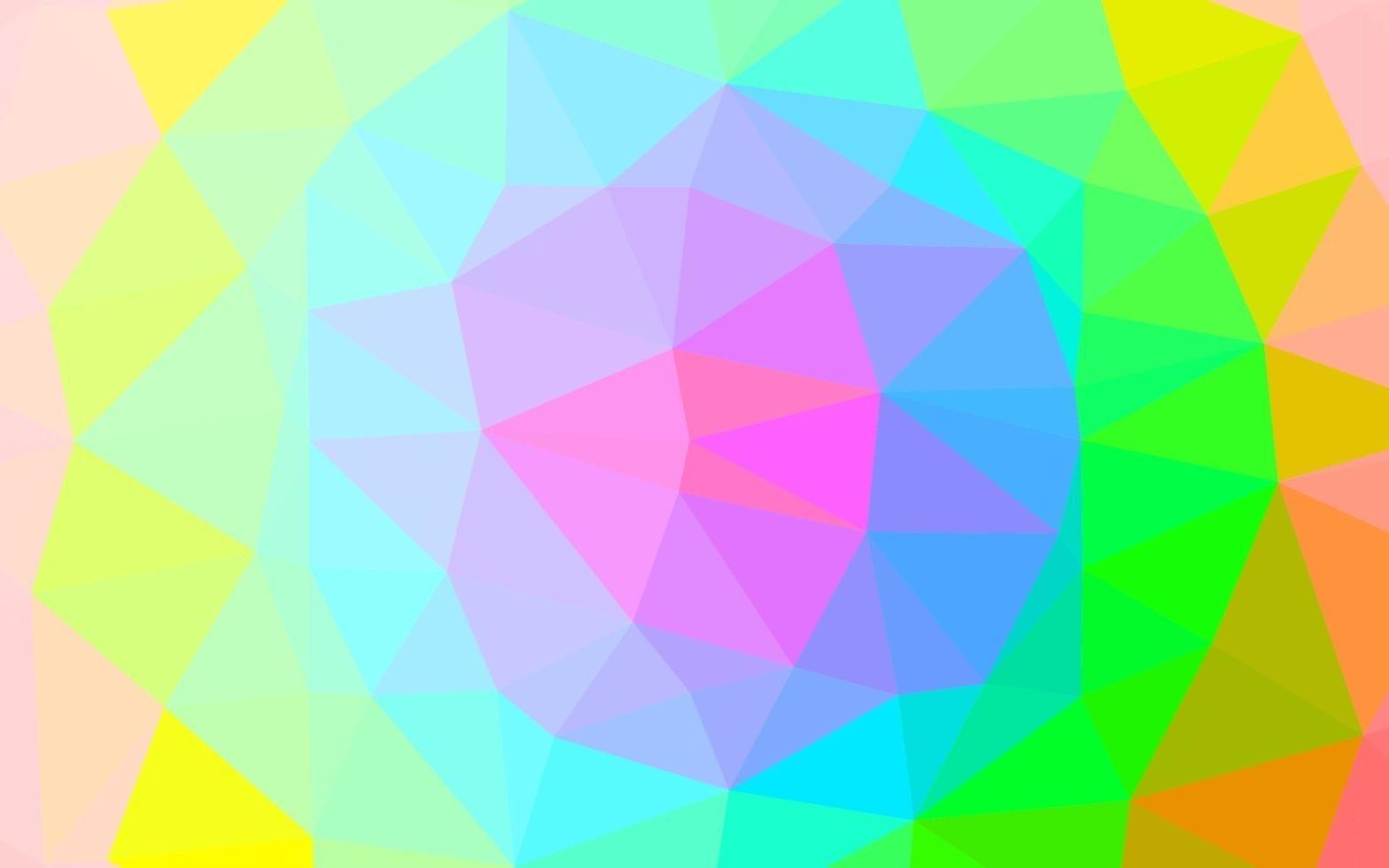 Light Multicolor, Rainbow vector abstract polygonal cover.