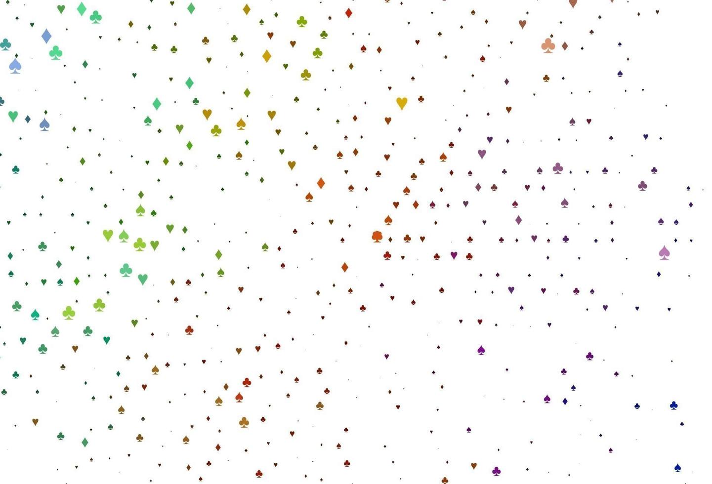 Light Multicolor, Rainbow vector layout with elements of cards.