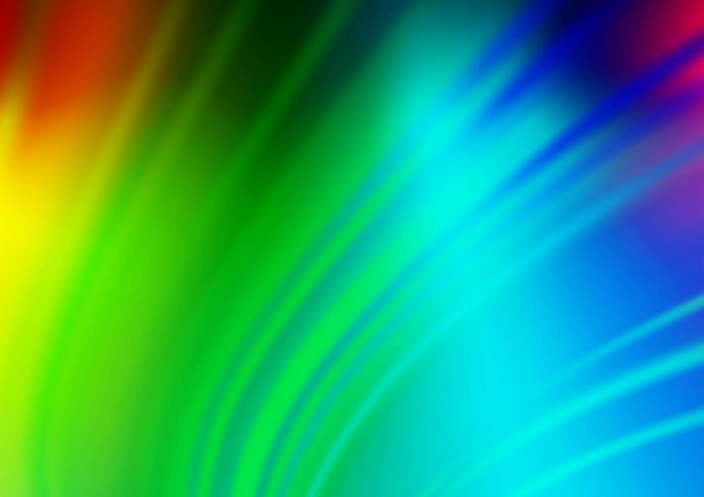 Light Multicolor, Rainbow vector abstract blurred pattern.