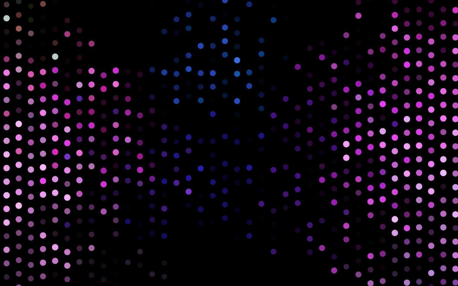 Dark Multicolor, Rainbow vector pattern with spheres.