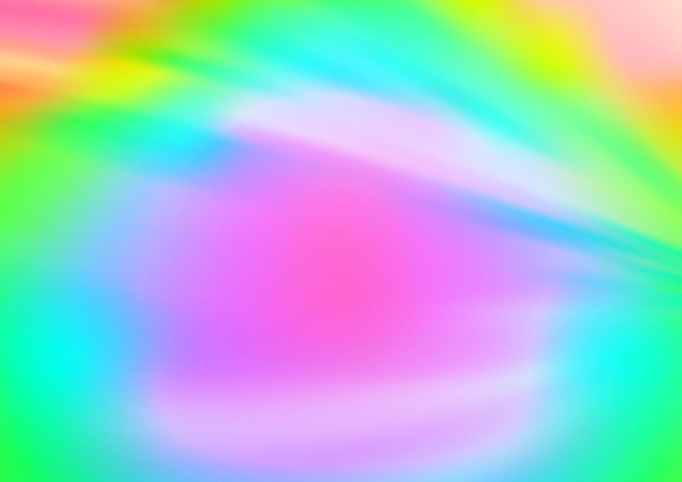 luz multicolor, plantilla abstracta de vector de arco iris.