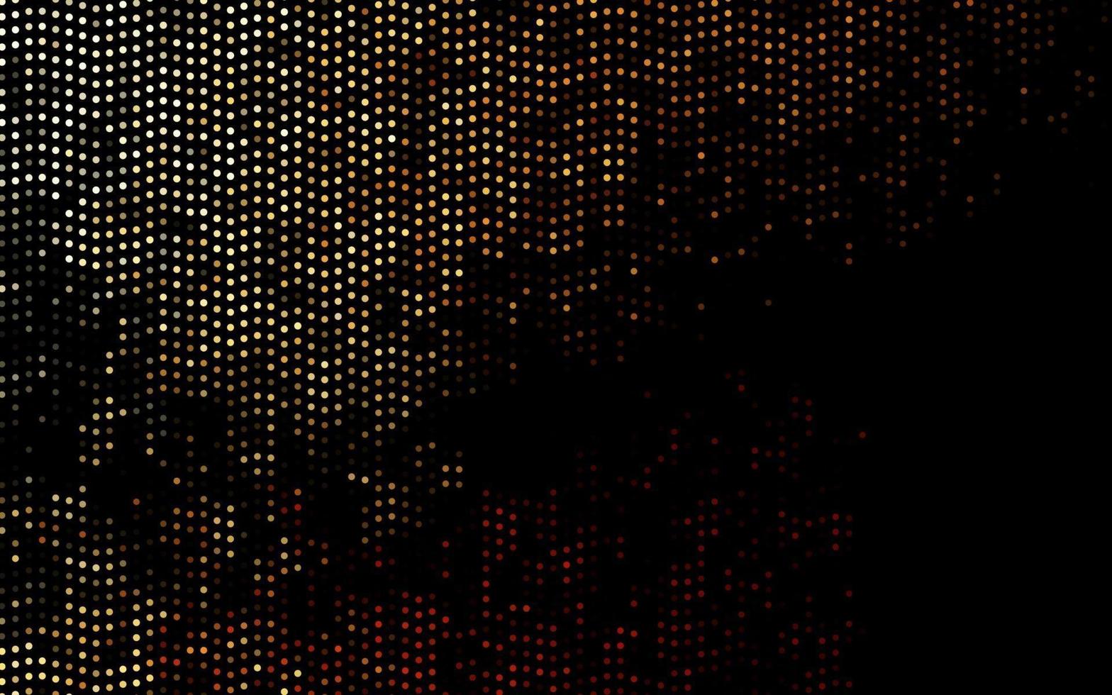 Dark Orange vector layout with circle shapes.