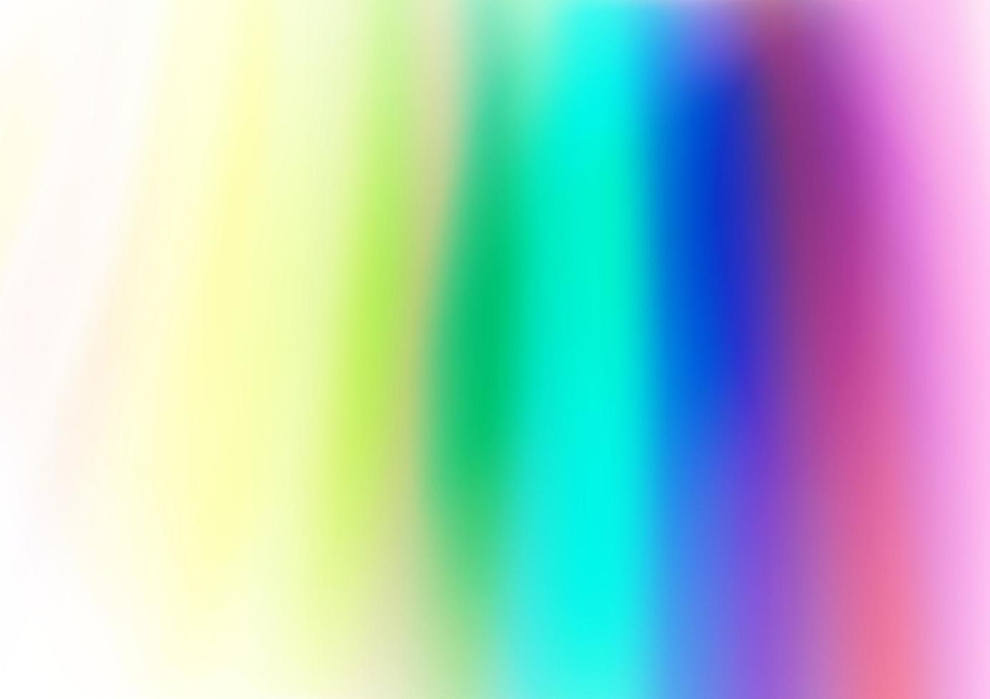 Fondo de vector de arco iris multicolor claro con formas de lava.