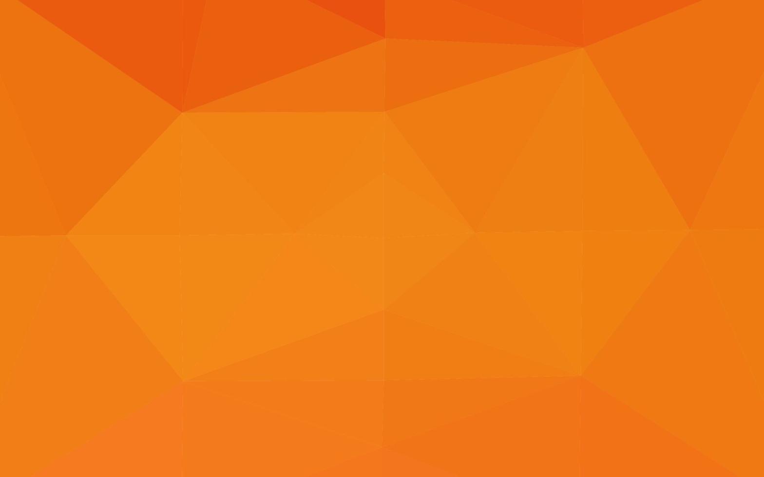 Light Orange vector low poly cover.