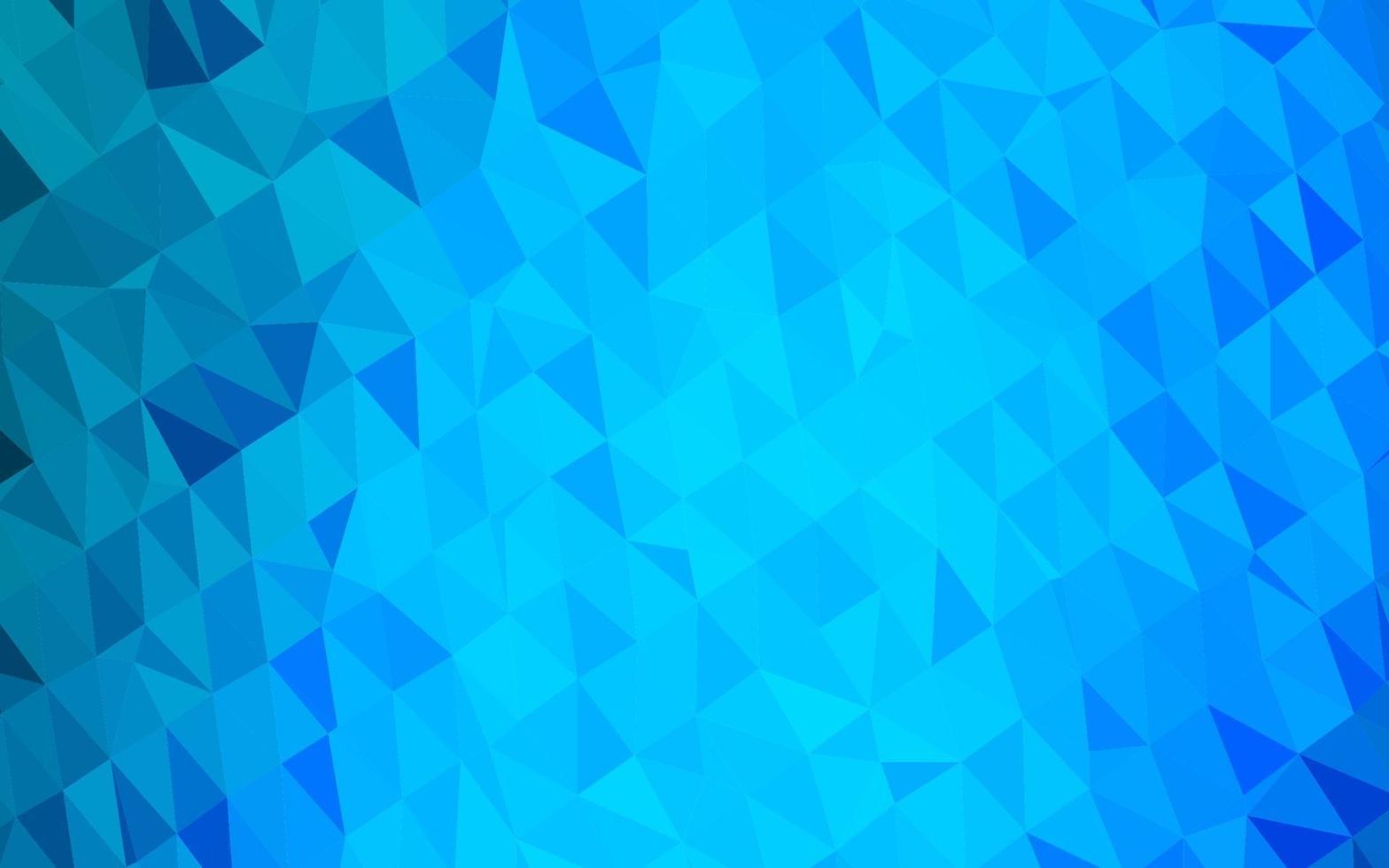 Light BLUE vector blurry triangle pattern.