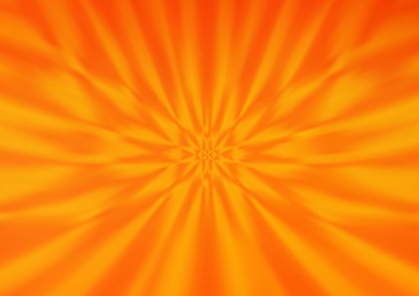 Light Orange vector abstract blurred template.