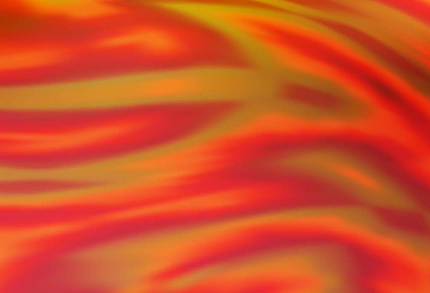 Light Orange vector blurred shine abstract background.