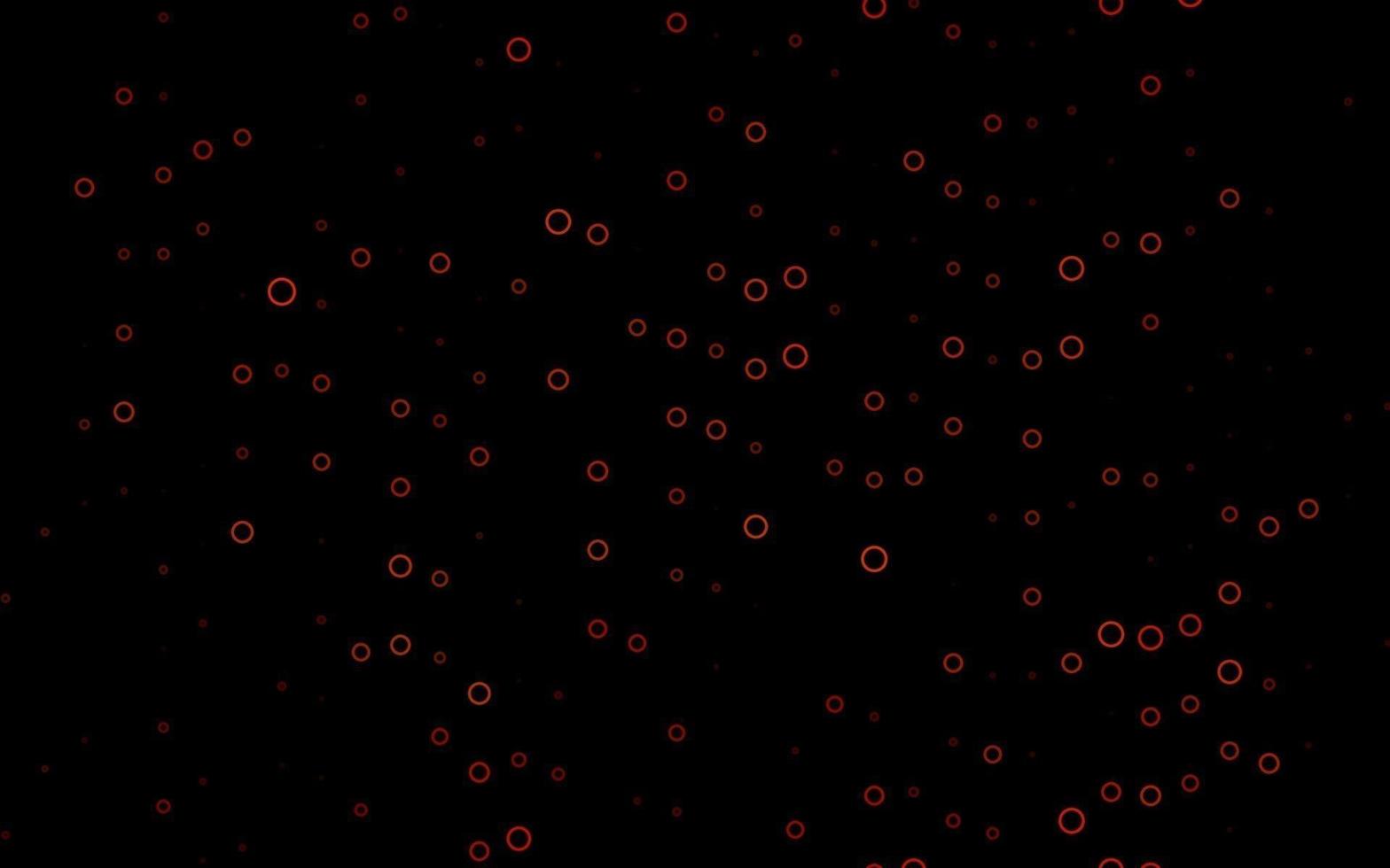 Light Orange vector template with circles.