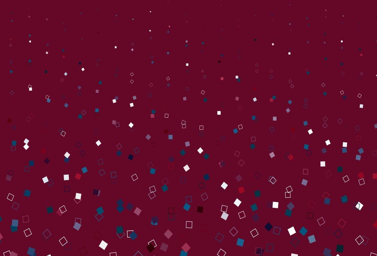 Light Blue, Red vector backdrop with lines, rectangles.