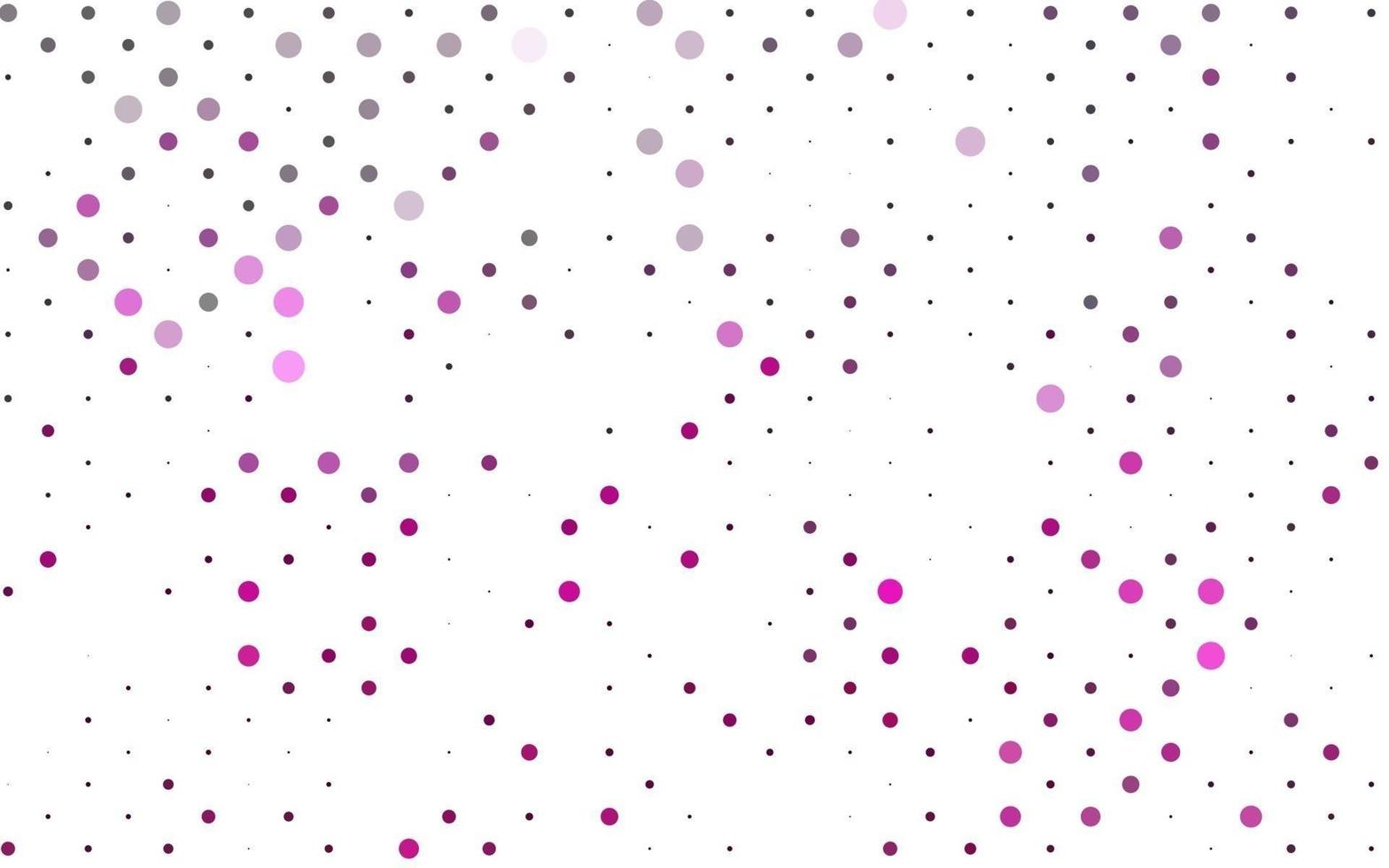 Light Pink vector cover with spots.