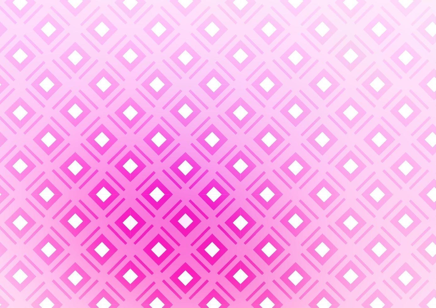 plantilla de vector rosa claro, azul con palos, cuadrados.