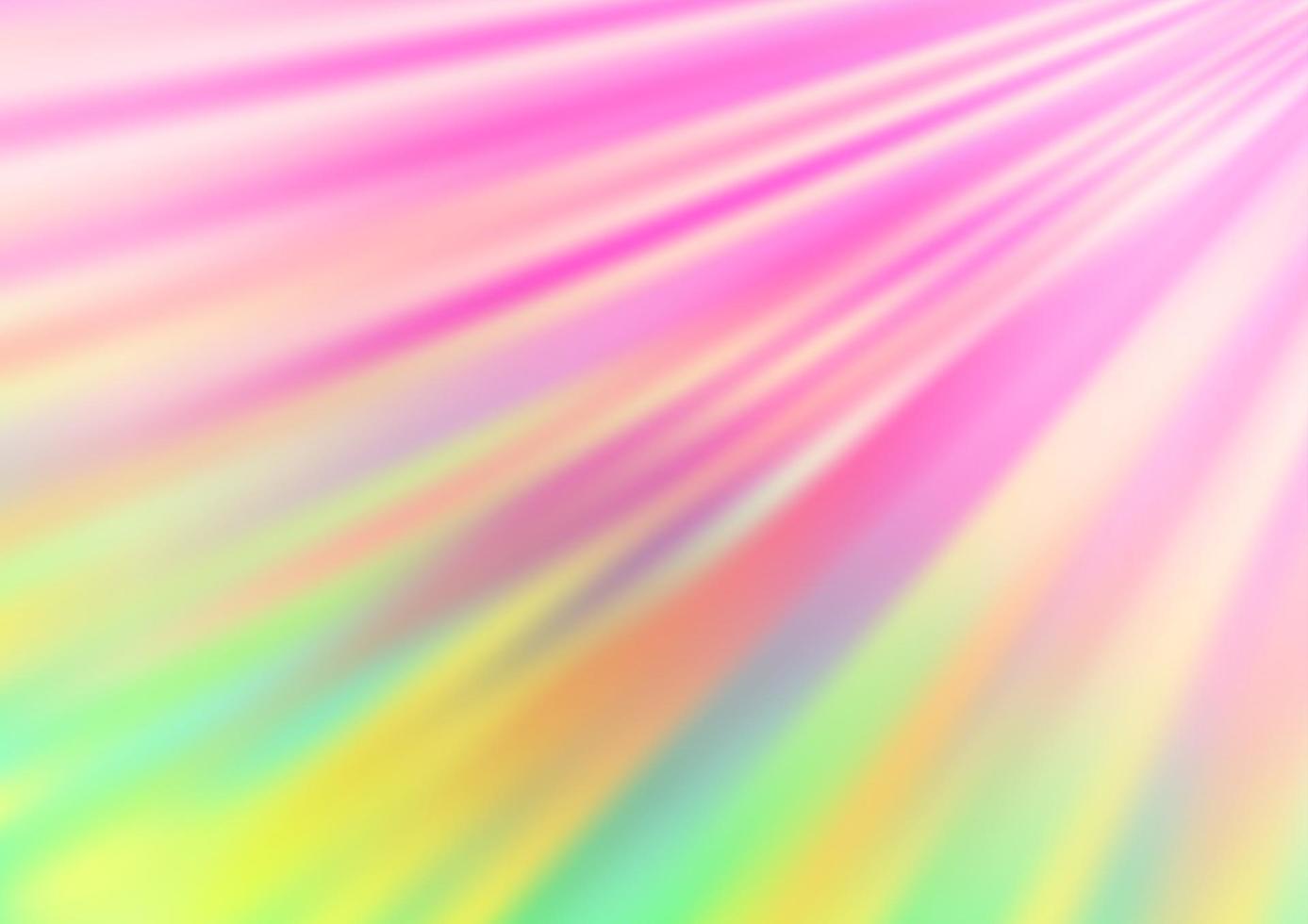 Light Pink, Green vector backdrop with long lines.