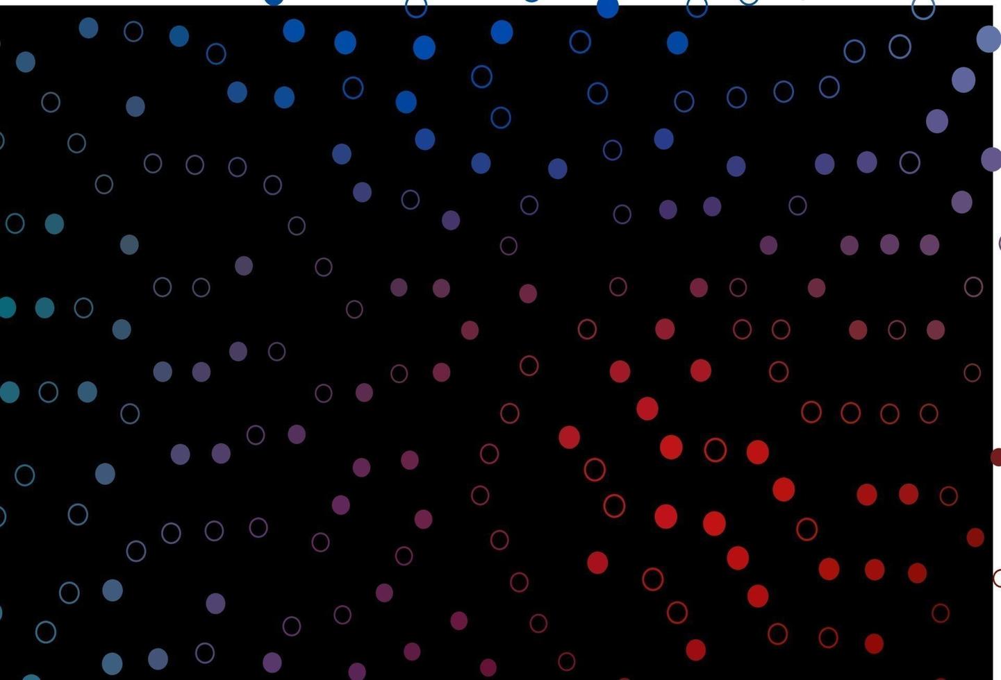 Dark Blue, Red vector layout with circle shapes.