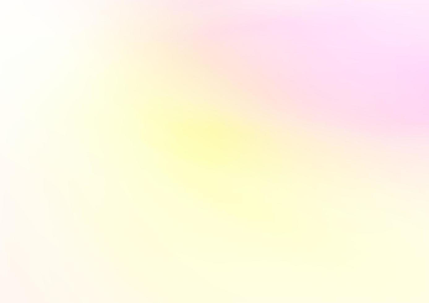 plantilla de bokeh de vector rosa claro, amarillo.