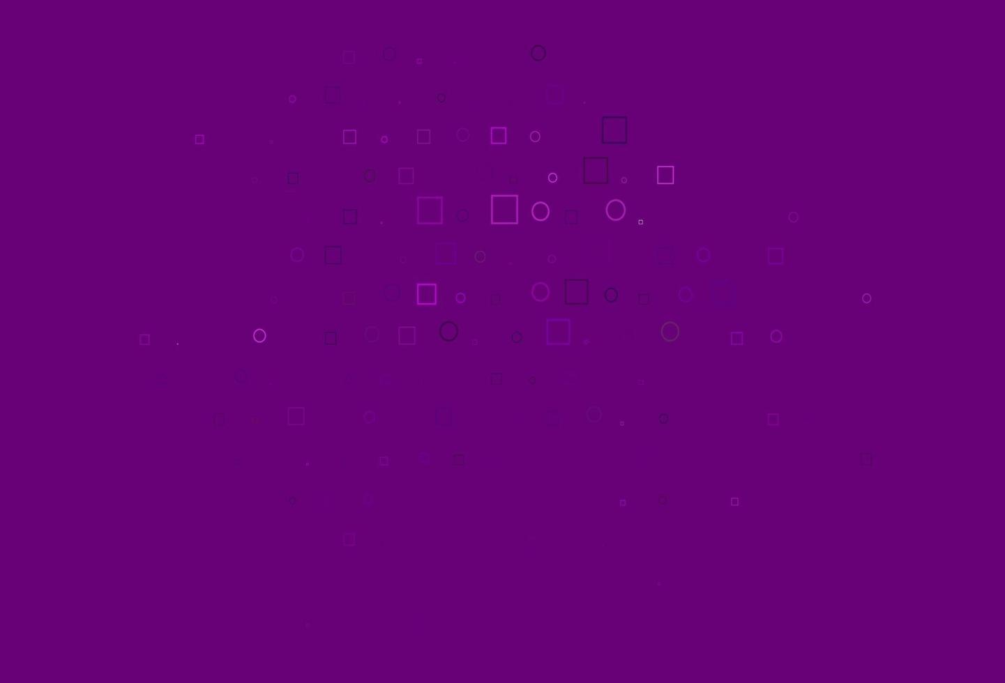 Light Purple vector backdrop with dots, spots, cubes.