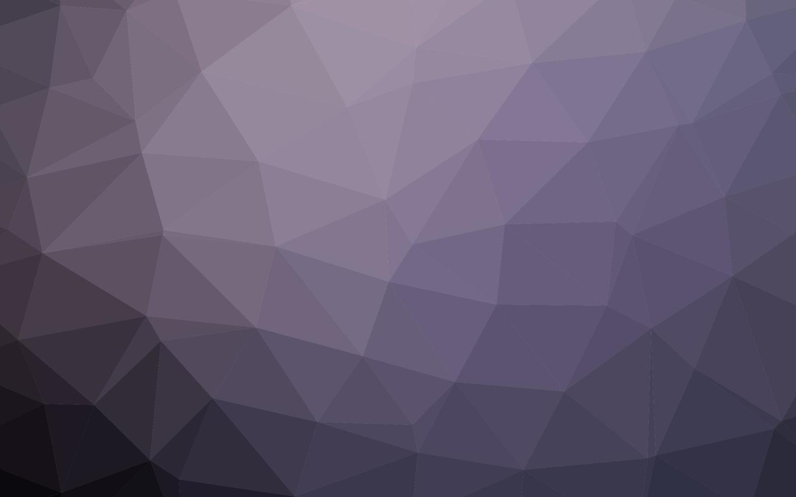 Dark Purple vector polygon abstract layout.