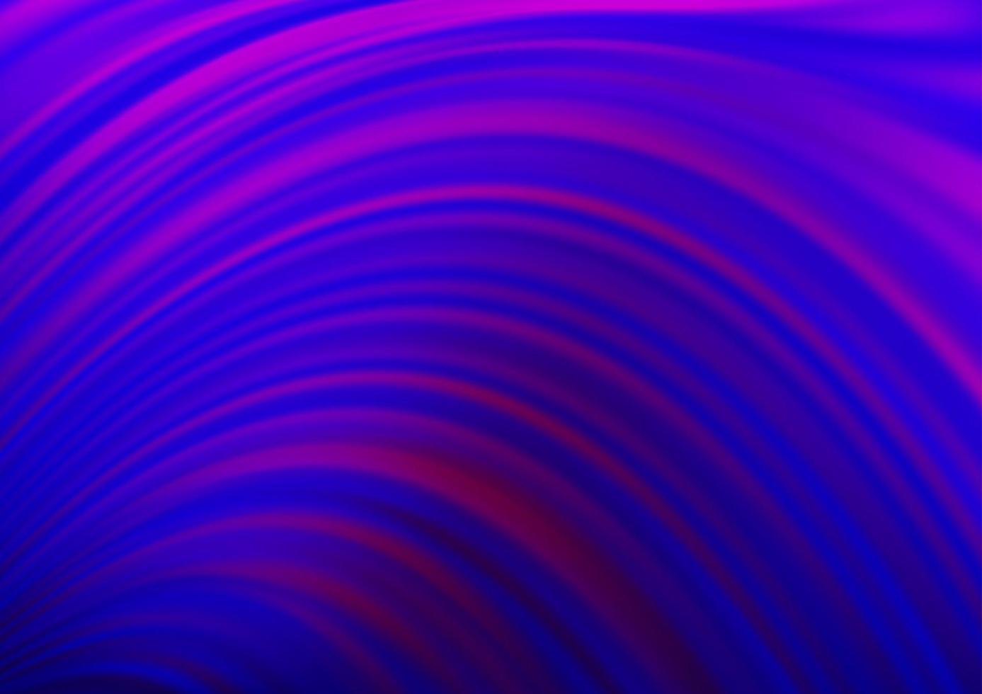 plantilla de vector de color púrpura oscuro con formas de burbujas.