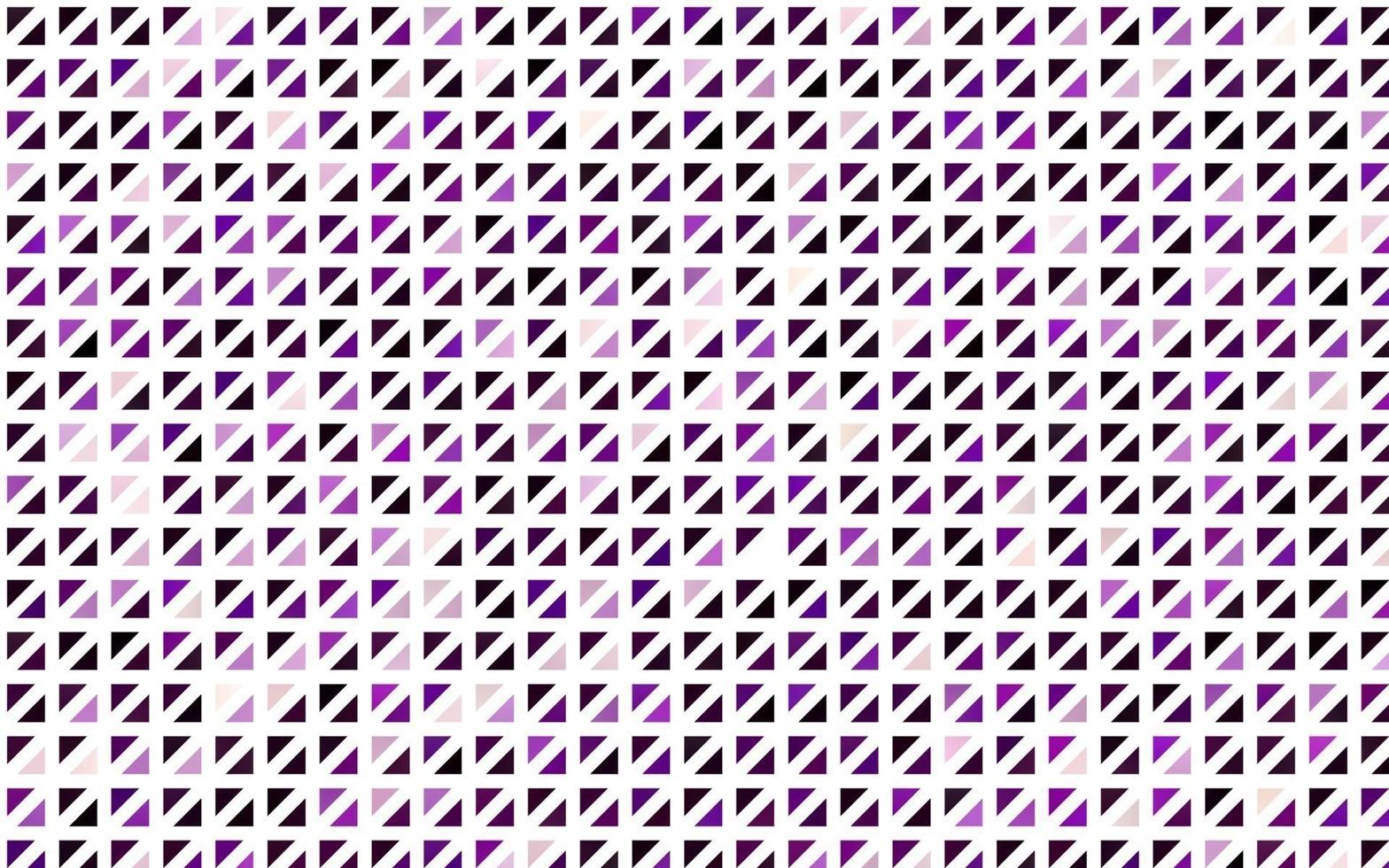 Light Purple vector template with crystals, triangles.