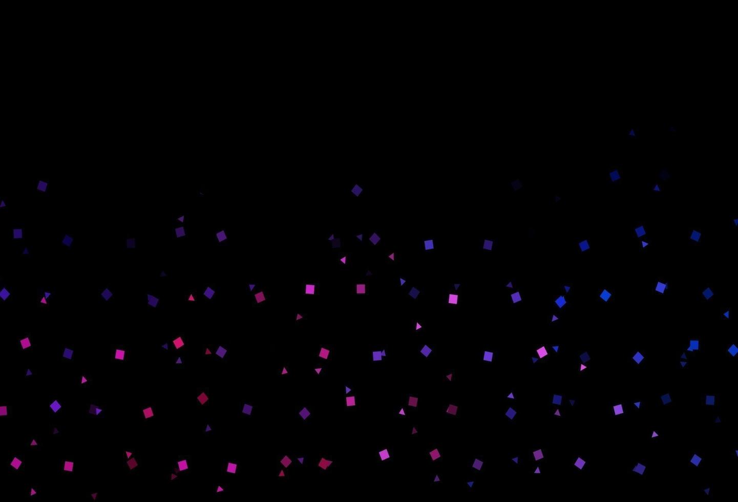 Dark Blue, Red vector cover in polygonal style with circles.