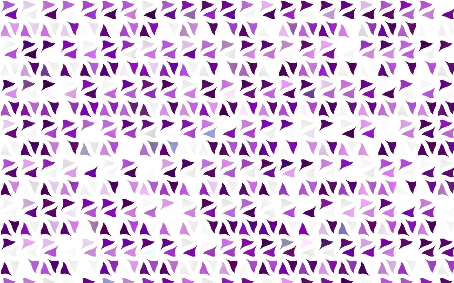 cubierta de vector violeta claro en estilo poligonal.