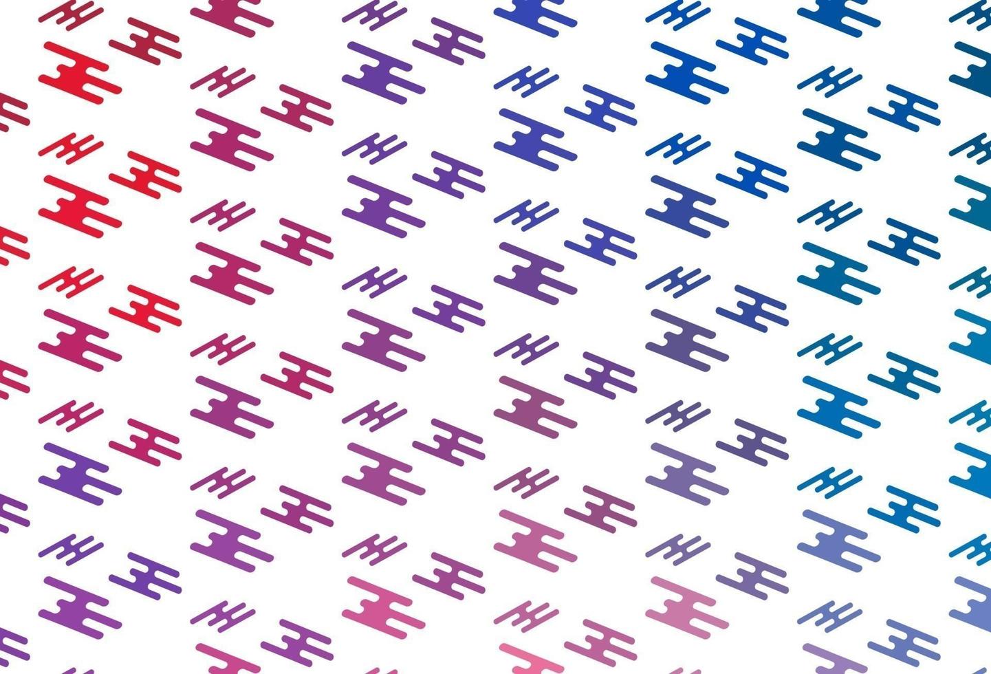 Light Blue, Red vector texture with colorful lines.