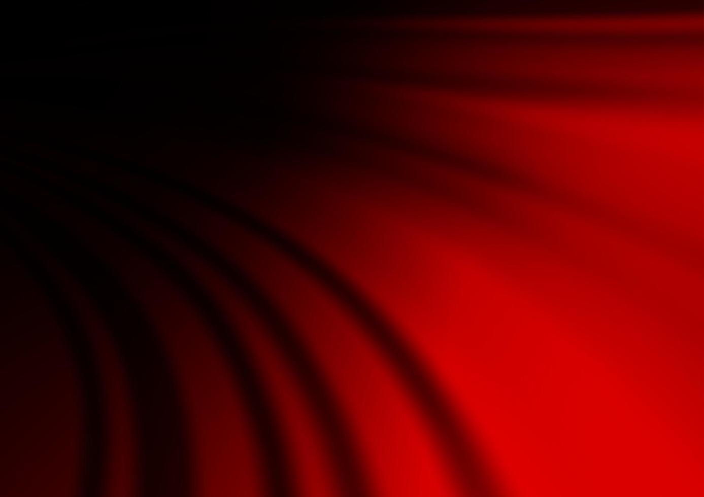 Dark Red vector background with lava shapes.