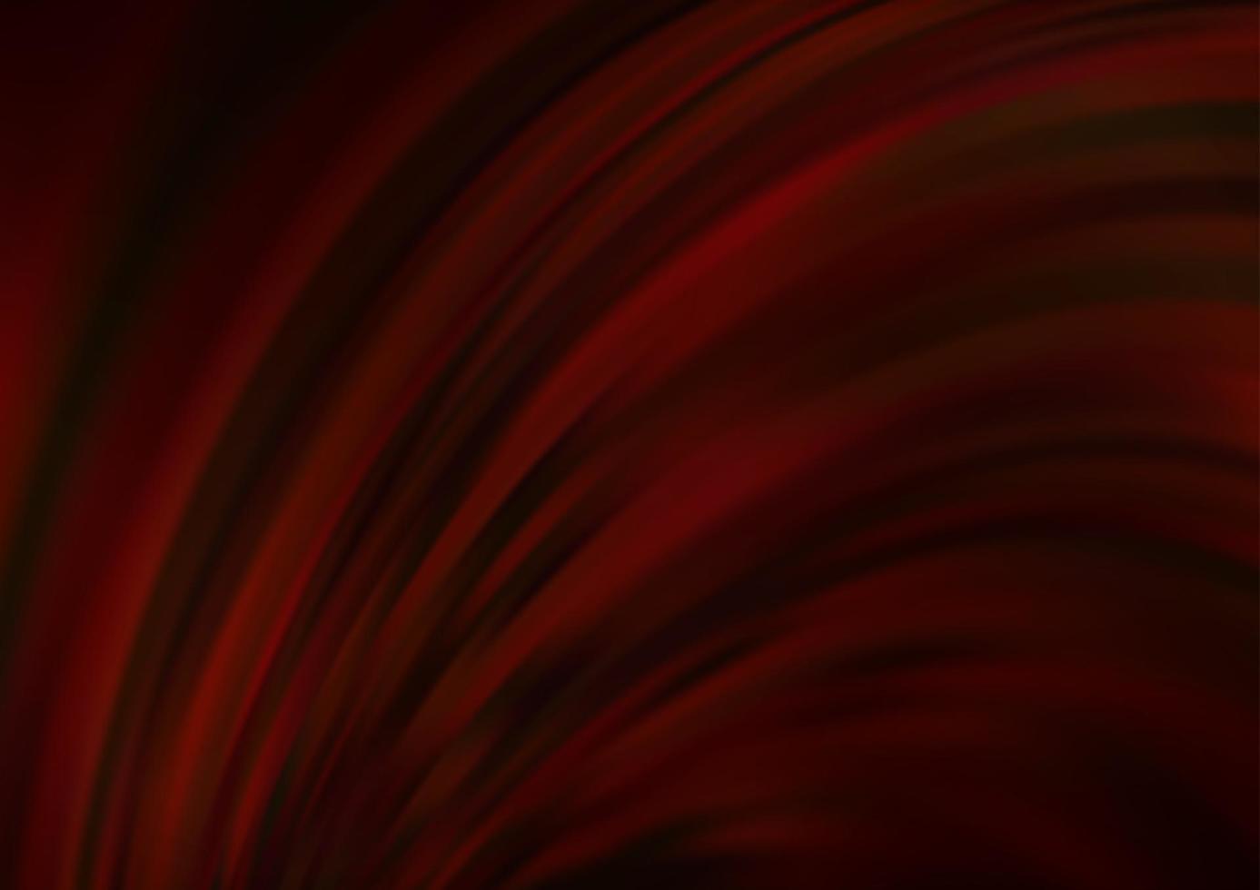 Dark Red vector background with liquid shapes.