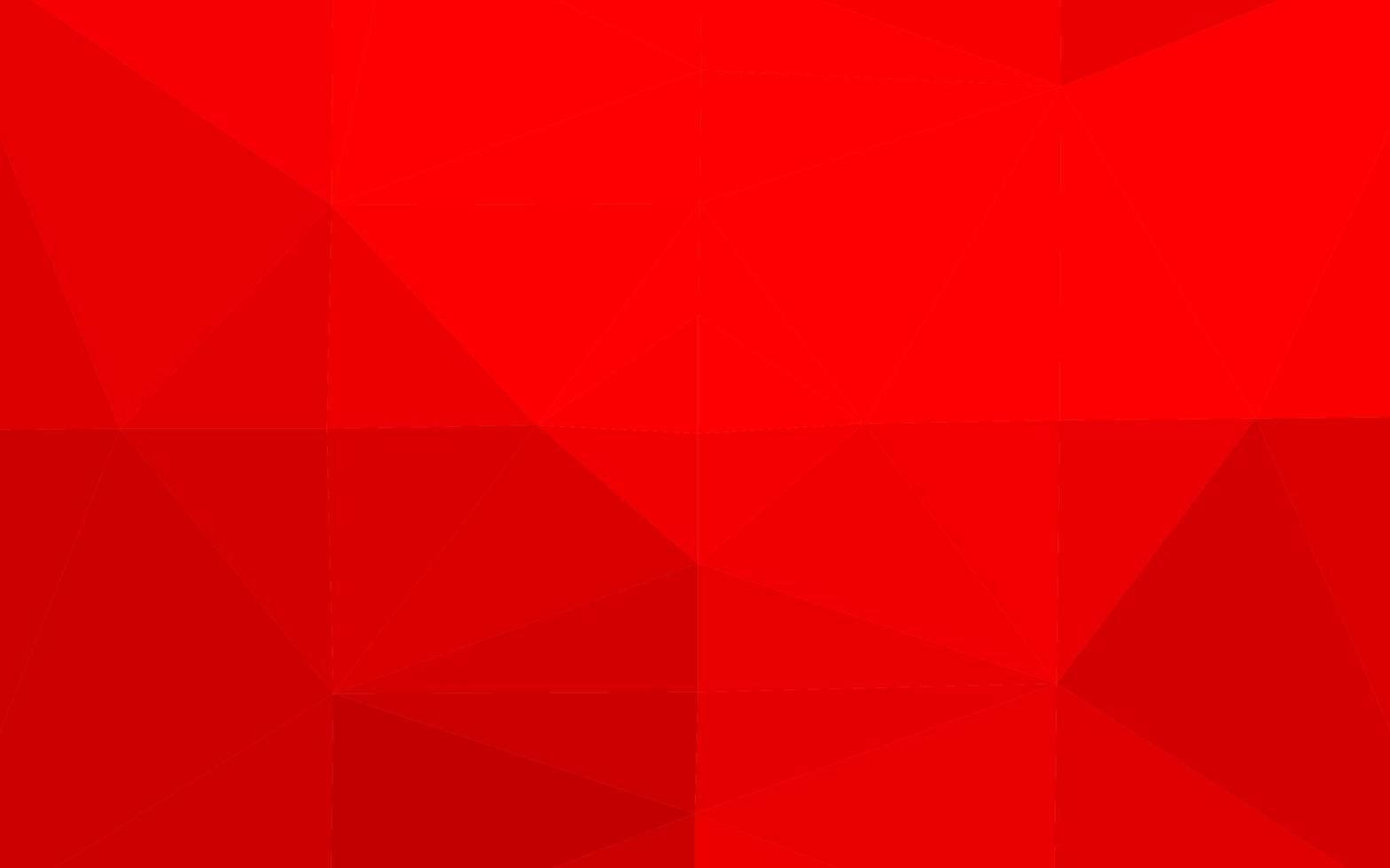 Light Red vector blurry triangle pattern.