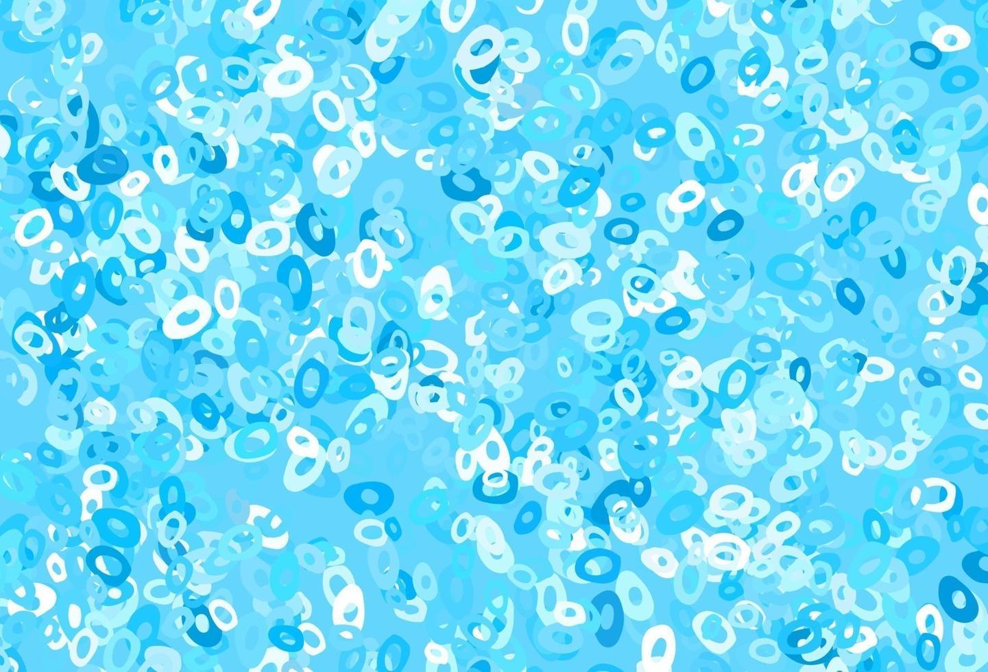 Light Blue, Red vector template with circles.